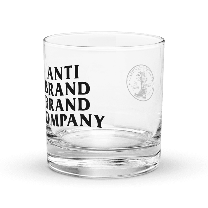 Anti Brand Brand Company Rocks Glass product image (2)