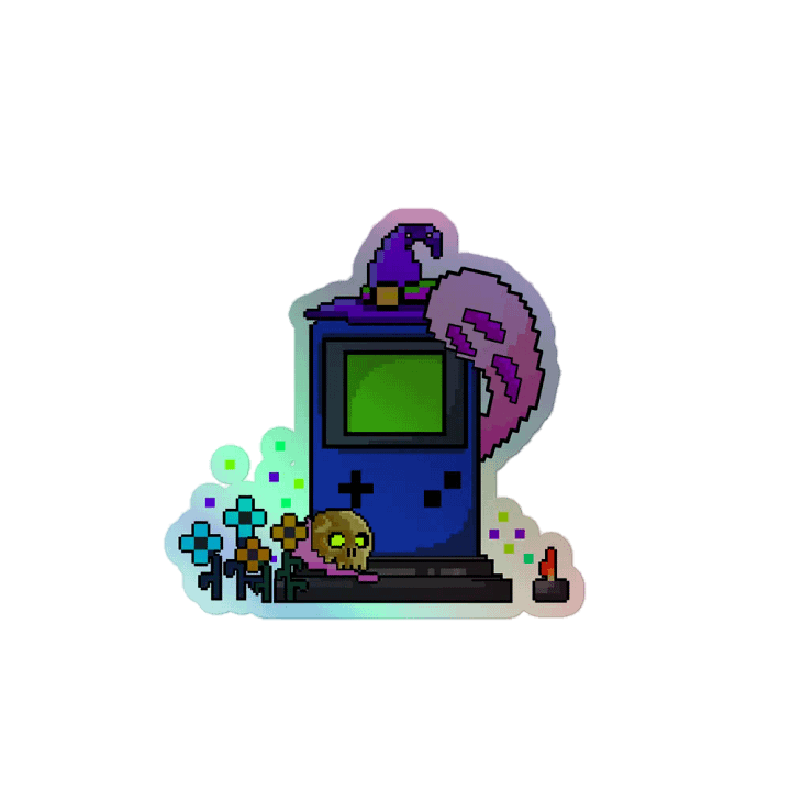 Game-Boo Holo Sticker product image (1)