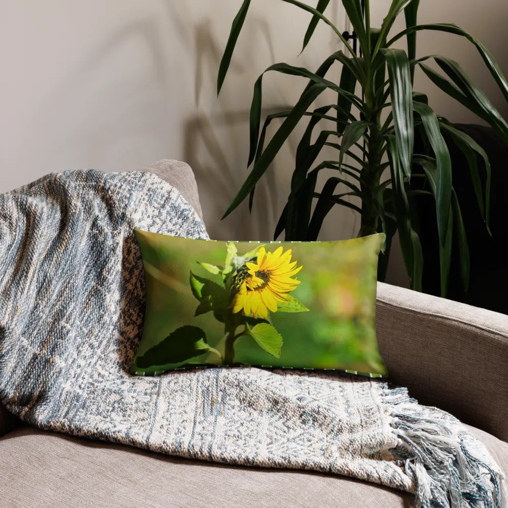 Premium Pillow Case: Sunflower in early autumn product image (11)