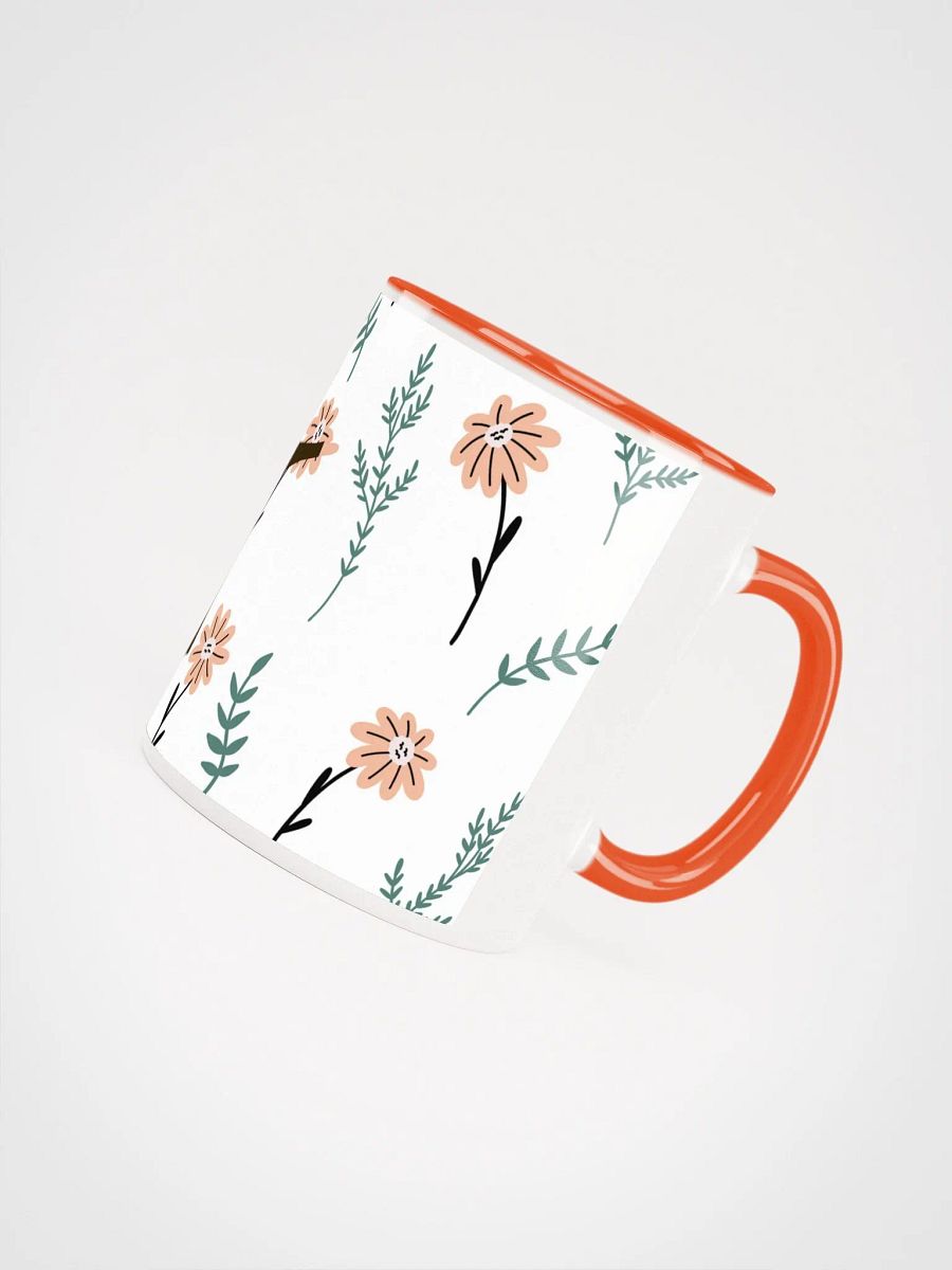 COFFEE MUG Floral Fox Folk Art| Housewarming Birthday Gifts Cute Weird Stuff Quirky Tea Ceramic product image (5)