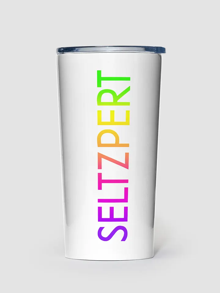 Seltzpert Drink Tumbler (White) | Rainbow Paradise product image (1)