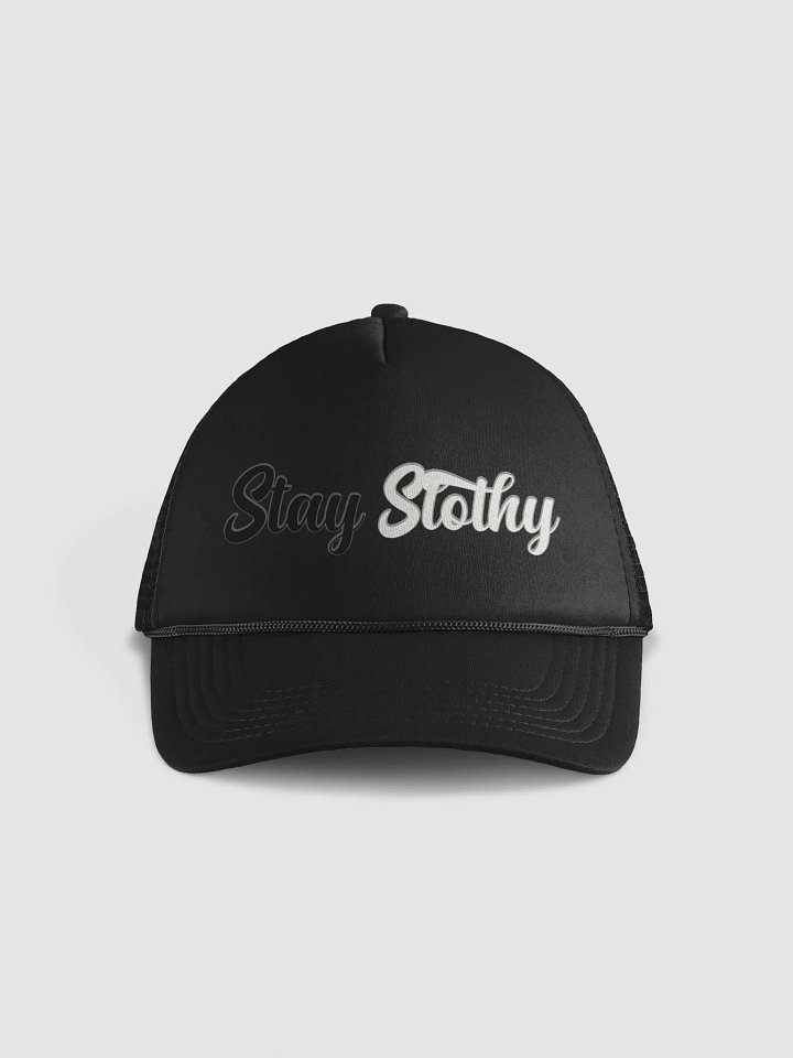 Slothy Vibes Foam Trucker Hat product image (3)
