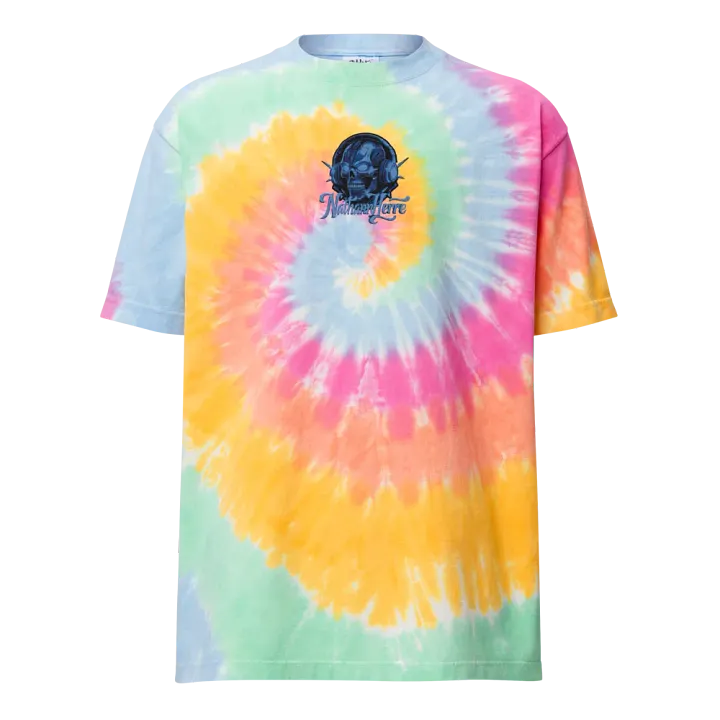 Futuristic Skull Soundwaves Tee product image (1)