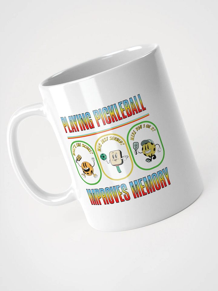 Playing Pickleball Improves Memory Boosting Mug product image (2)