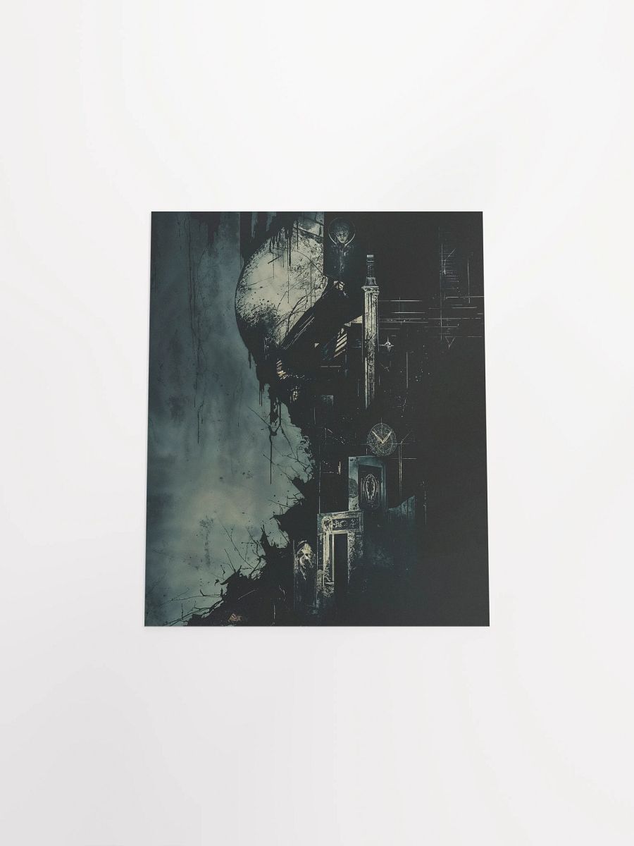 Cathedral of the Forgotten Pulse Matte Poster product image (25)