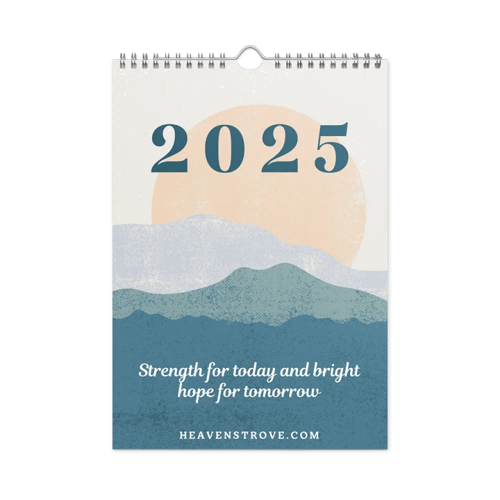 2025 Strength & Hope Wall Calendar product image (1)