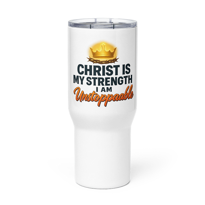 Unstoppable Strength Travel Mug product image (3)