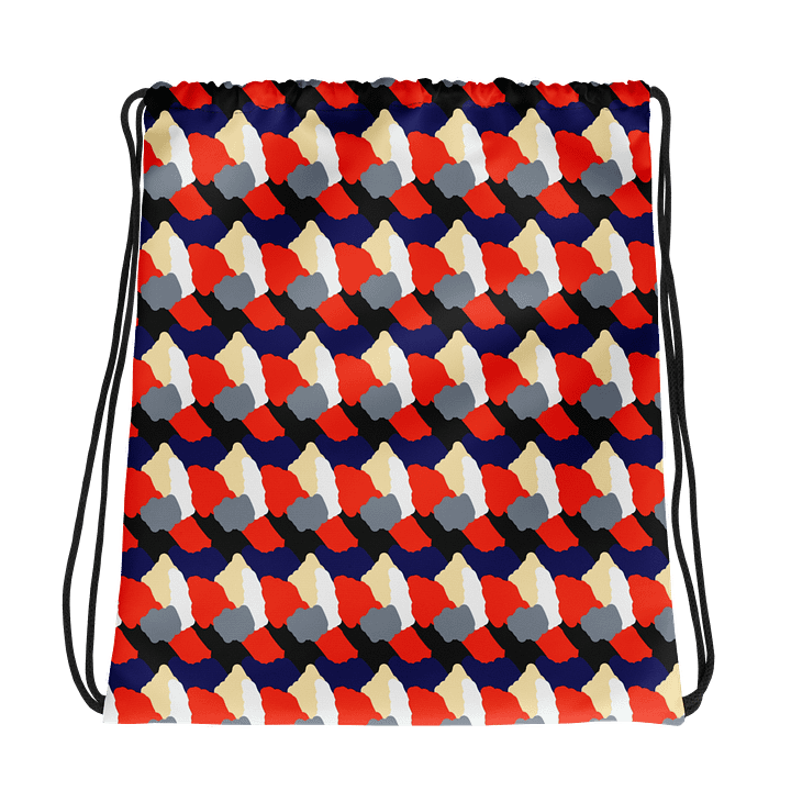 Dynamic Cloudscape Drawstring Backpack product image (1)