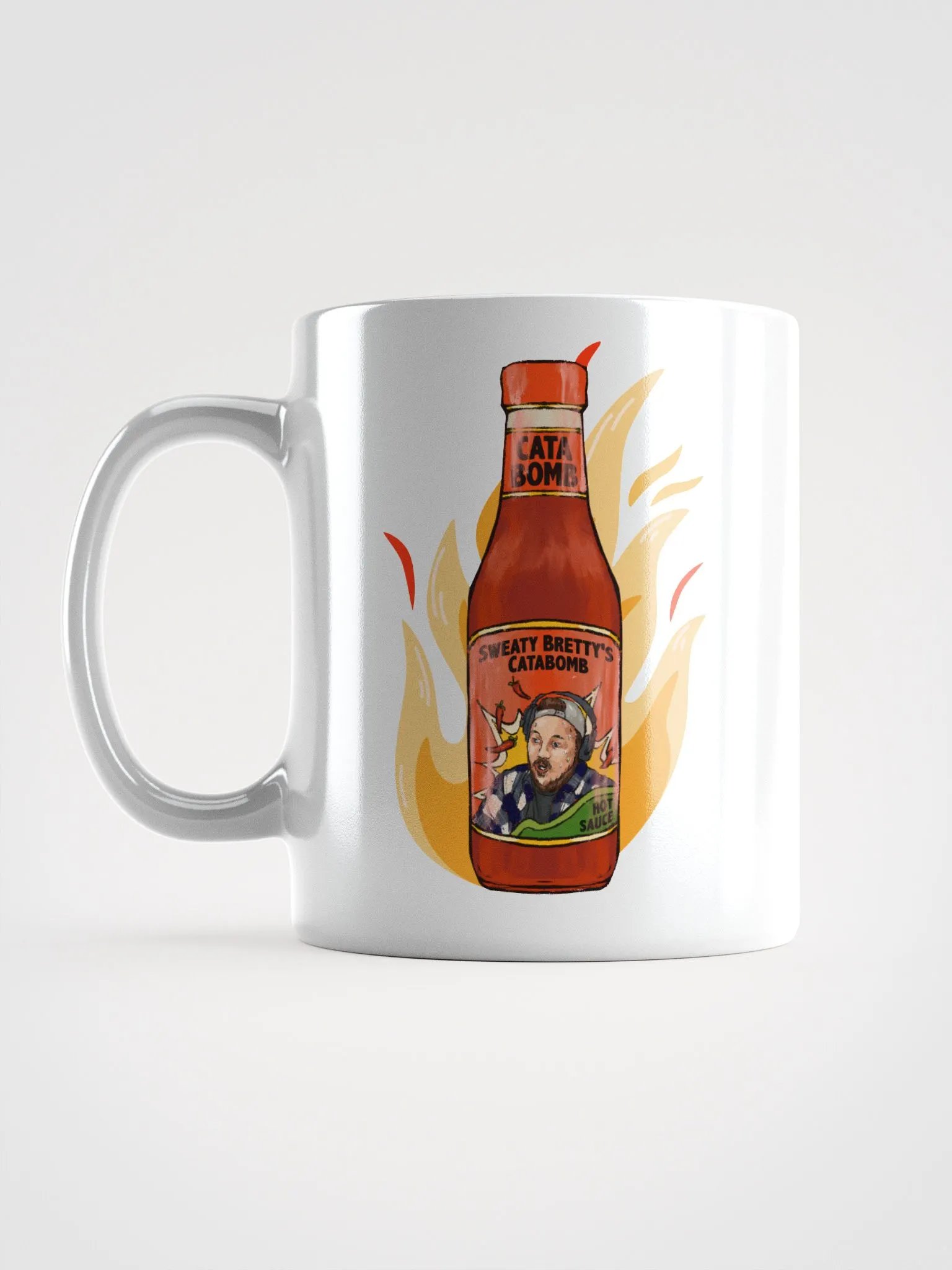 Sweaty Bretty Catabomb Hot Sauce Coffee Mug product image (6)