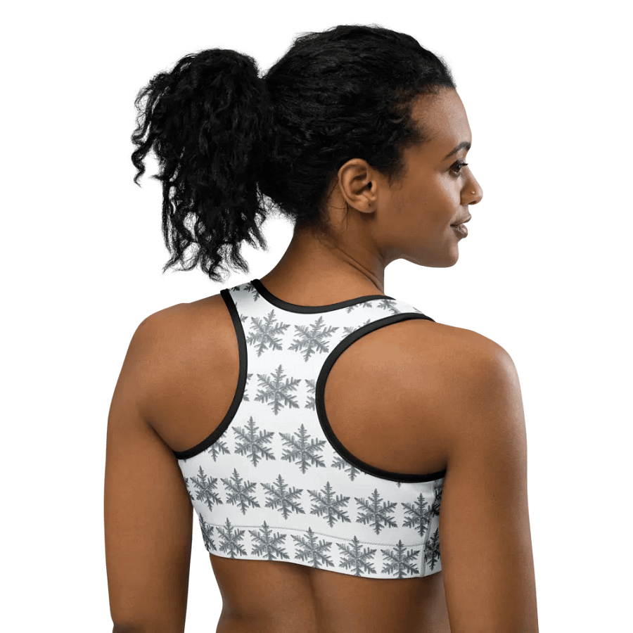 Snowflake Symphony Sports Bra product image (7)