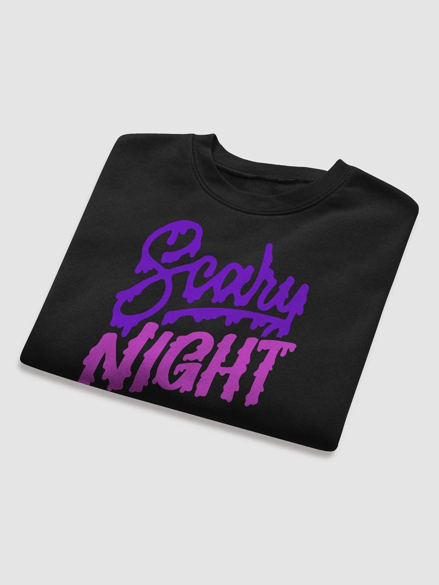 Scary NIGHT Fleece Crop Sweatshirt product image (9)