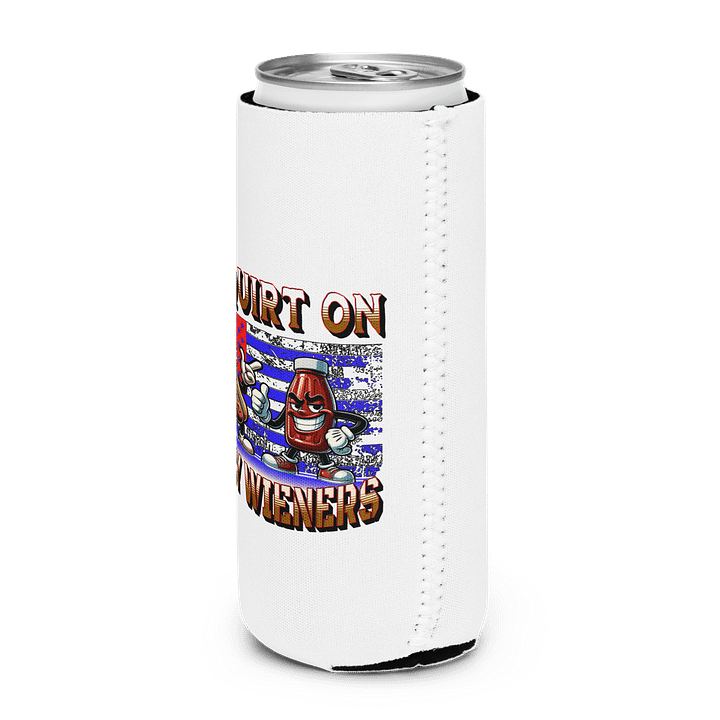 I Squirt On Juicy Wieners Saucy Coozie Can Cooler product image (2)