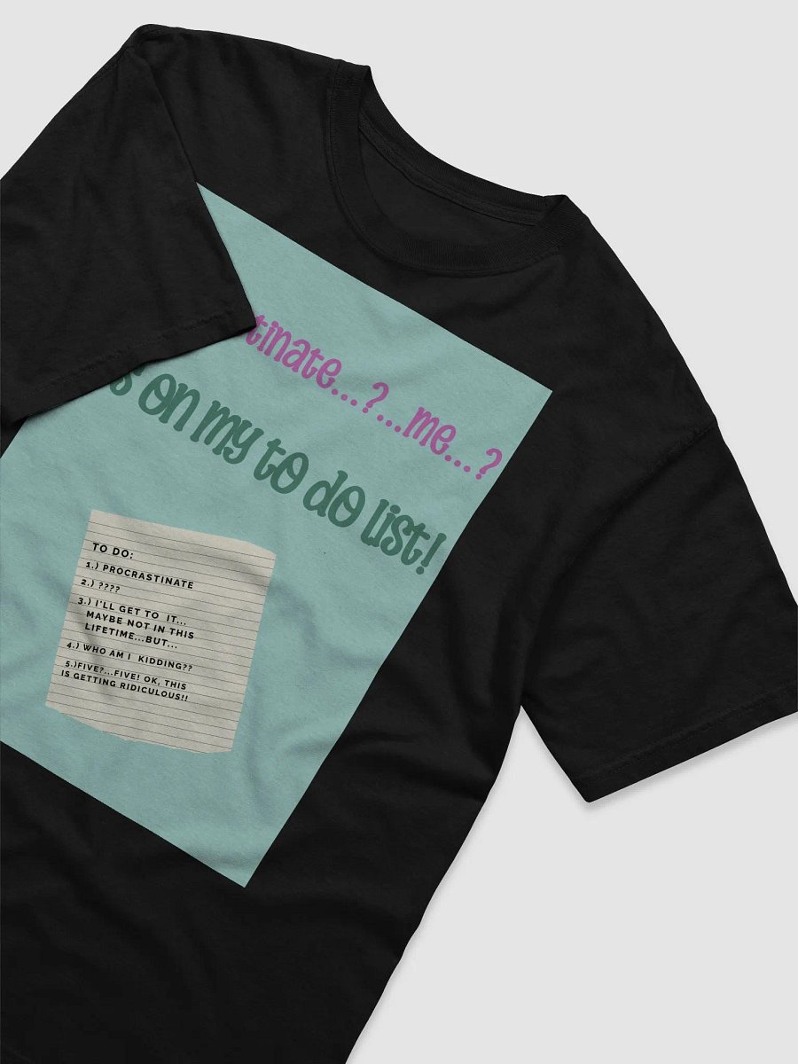 Procrastinate Heavyweight T-shirt product image (3)