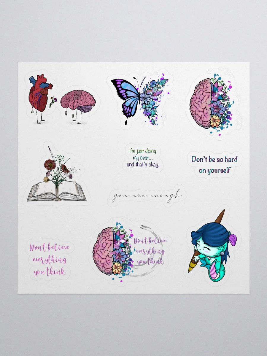 Mind Health Matters Sticker Pack product image (1)