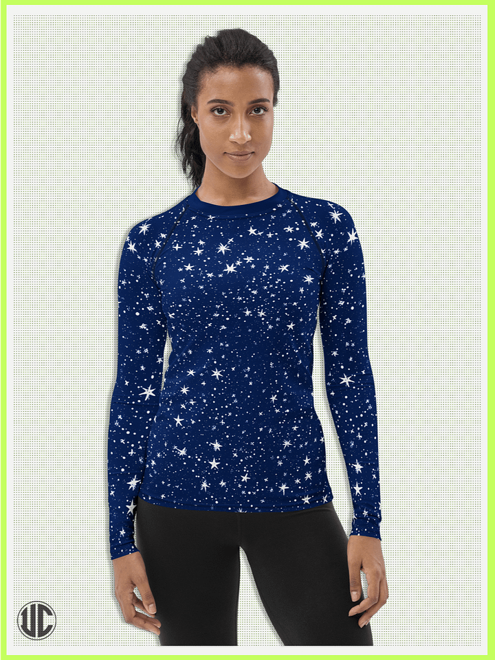 Midnight Sky - Women's Rash Guard product image (1)