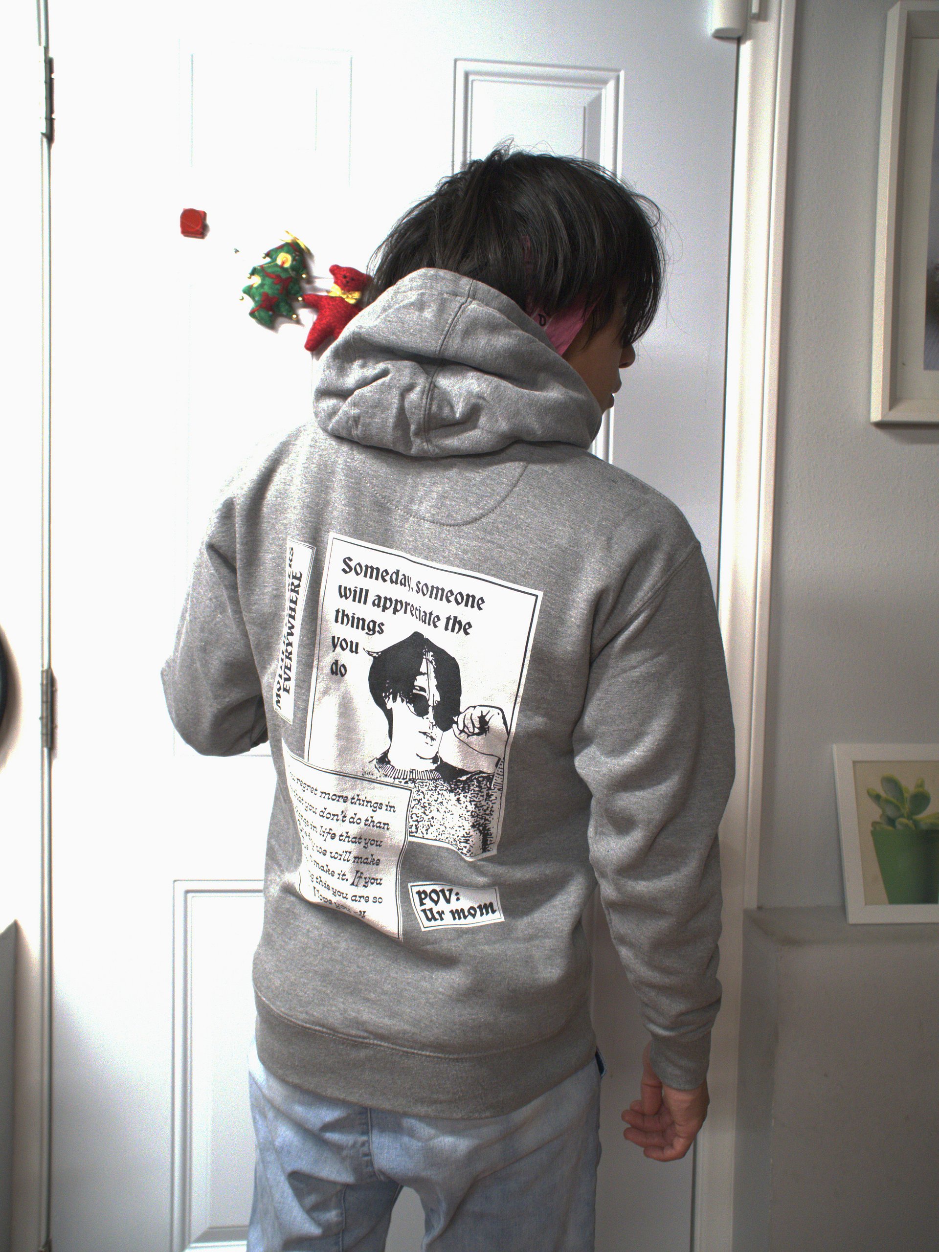 Gray Gummy Bear Hoodie product image (4)