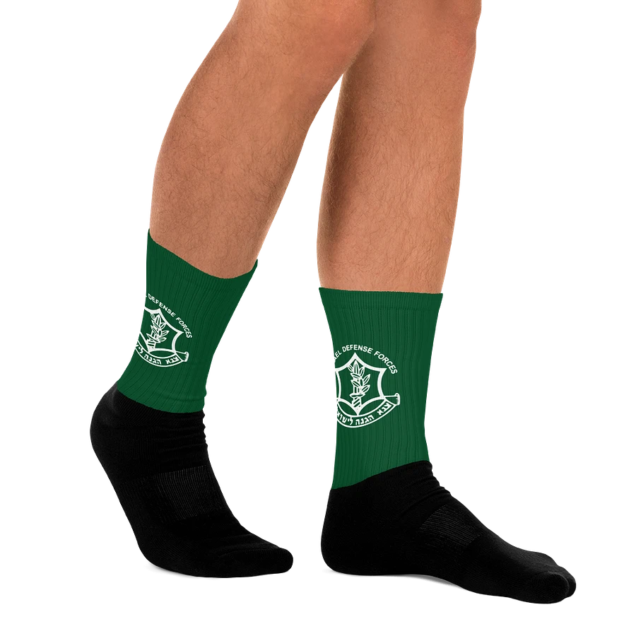 IDF Socks - White on Green product image (11)