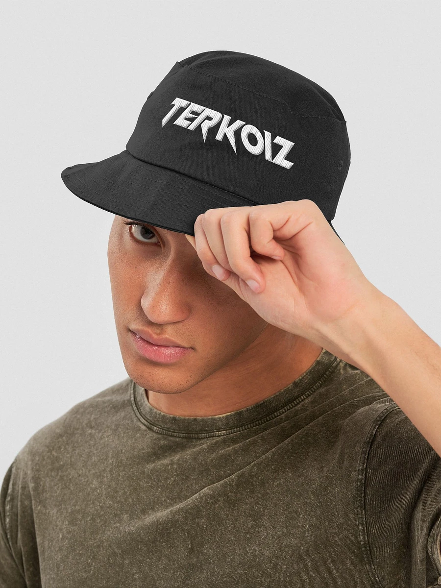 TERKOIZ LOGO BUCKET HAT (BLACK) product image (3)