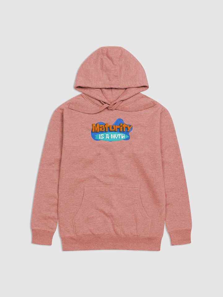 Maturity Is A Myth Dusty Rose Tropical Hoodie product image (1)