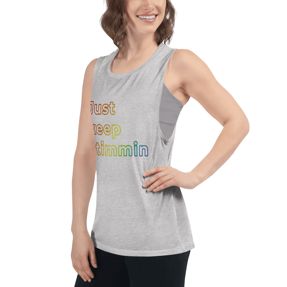 Just keep stimmin womens fit tank product image (22)