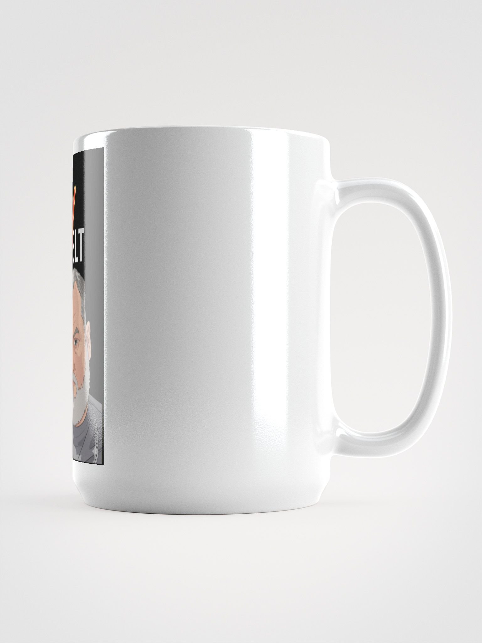 Petty Roosevelt White Mug Front product image (2)