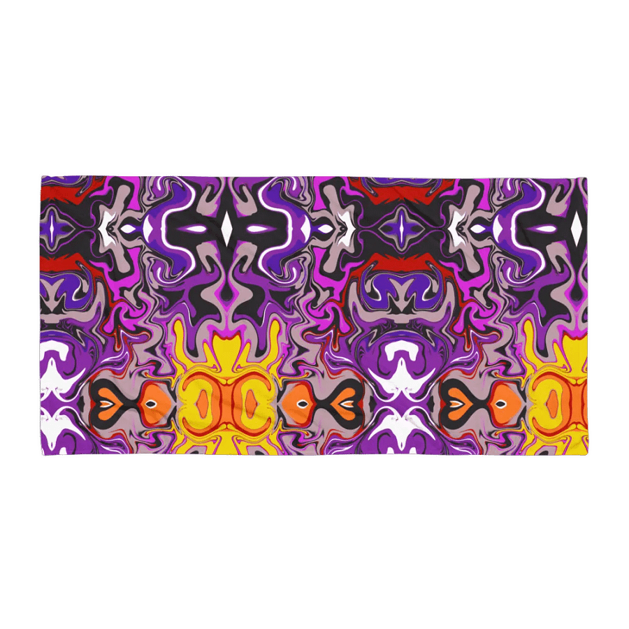 Kaleidoscope Dream Sublimated Towel product image (2)
