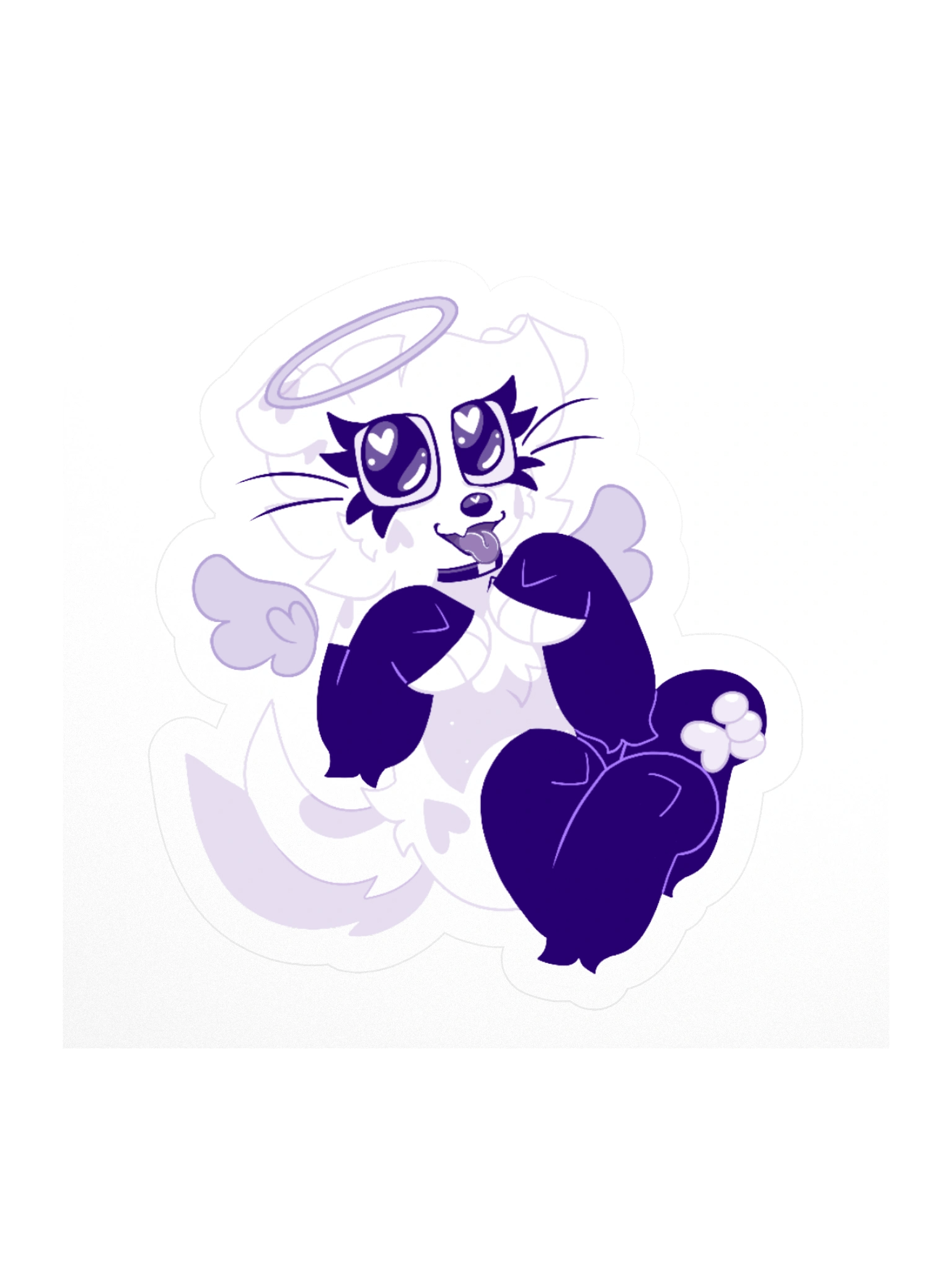 angel puppy sticker product image (2)