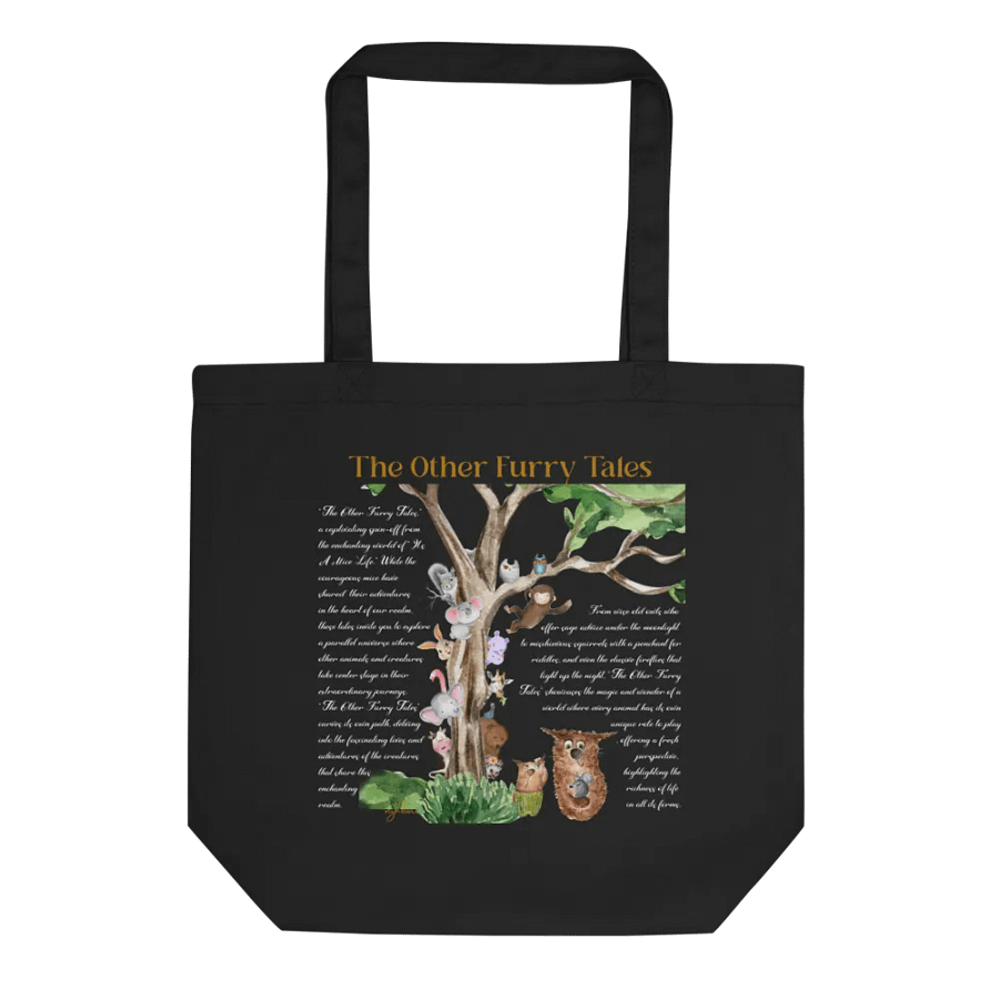 The Other Furry Tales Eco Tote Bag (Black) product image (3)