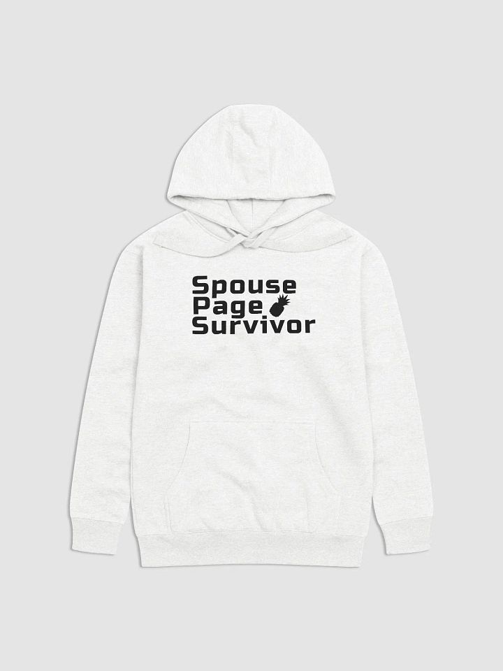 Spouse Page Survivor Hoodie (White) product image (1)