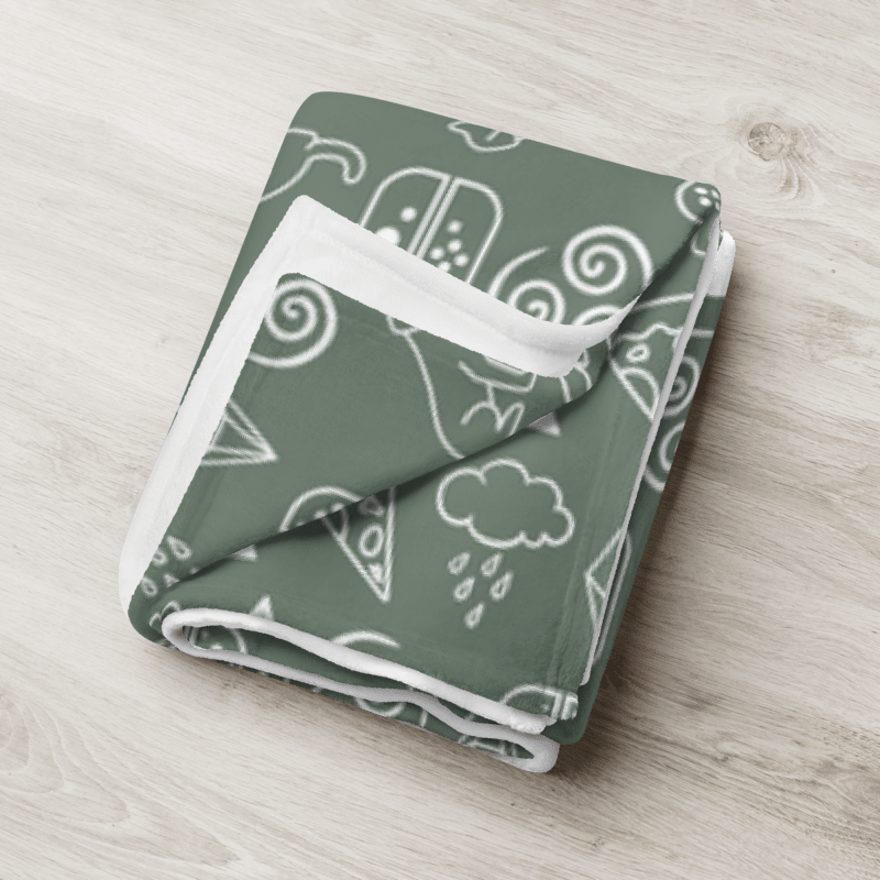 Kuja's favorite blanket (sage green) product image (2)
