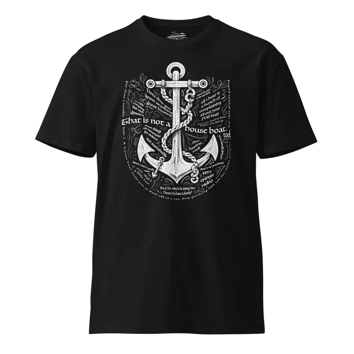 Anchored in criticism Tee (Dark Colors) product image (1)