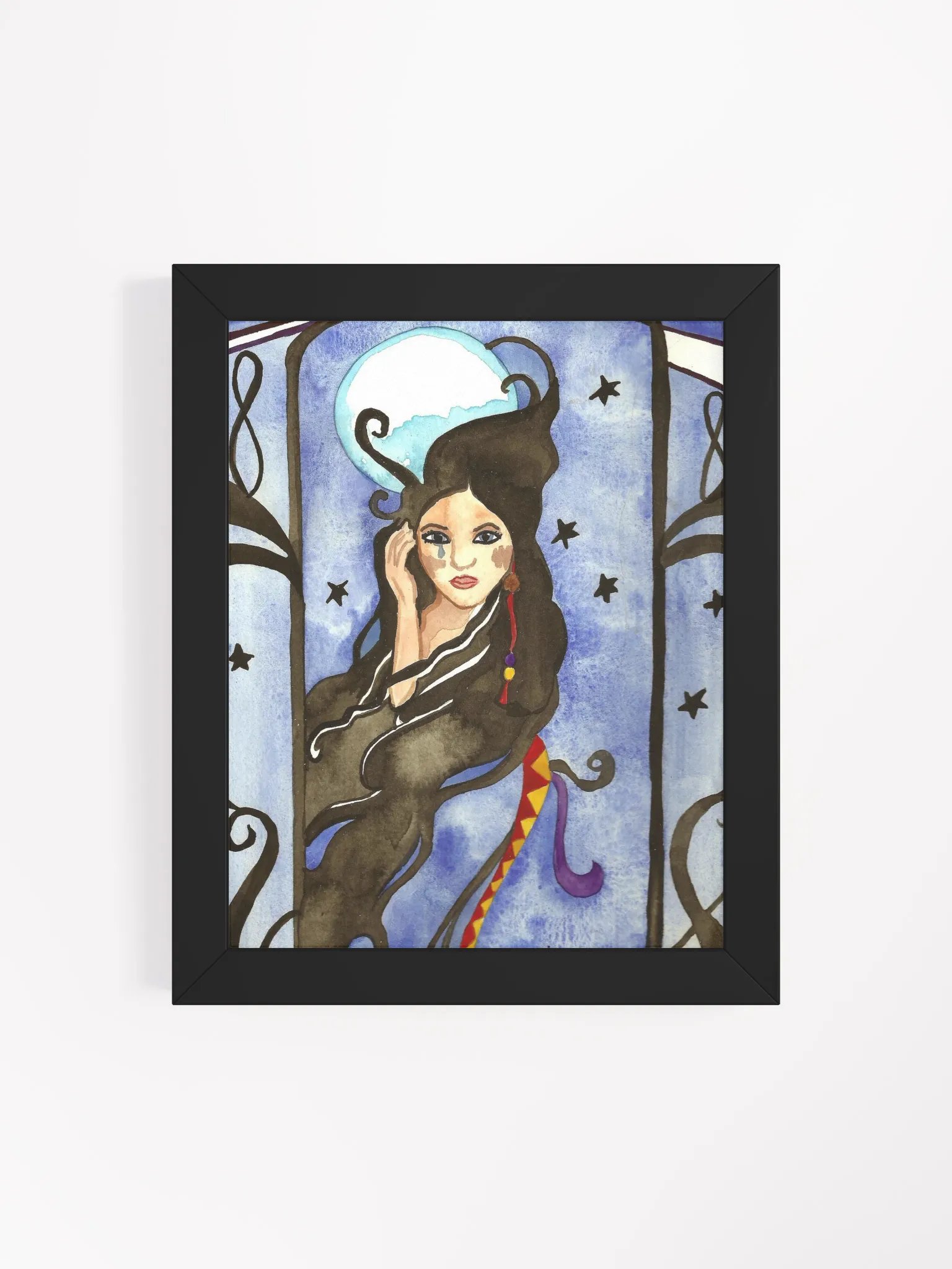 Kuutar Goddess Of The Moon Framed Print product image (19)