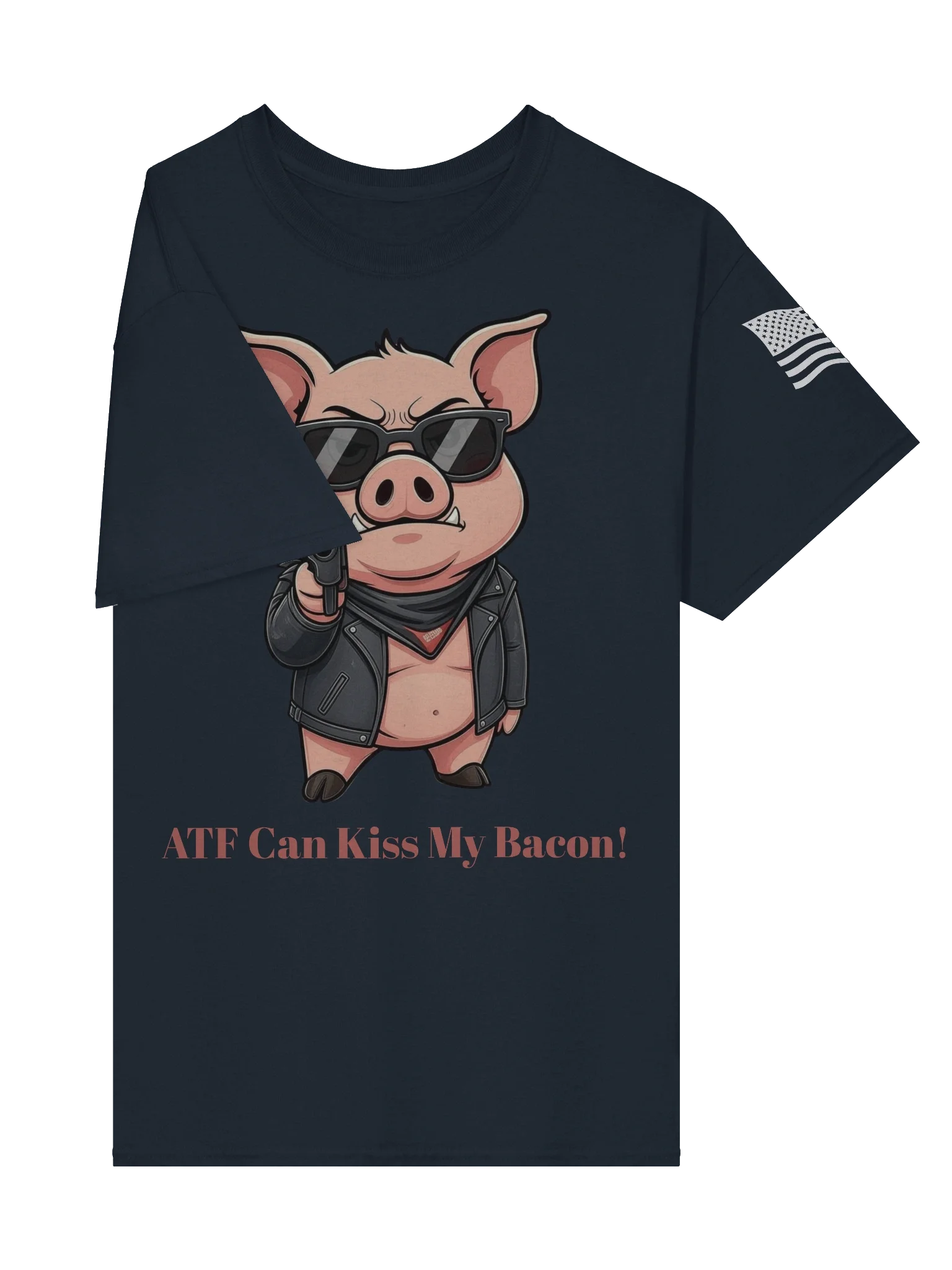 Bacon Enforcer Tee – ATF Can Kiss It! product image (3)