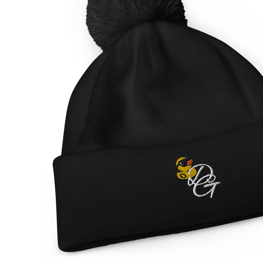 DG Beanie White Lettering product image (7)