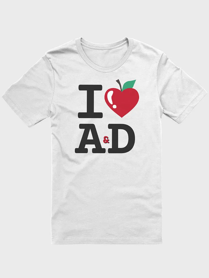 I Heart AD - T-Shirt - (Black Letters) product image (9)