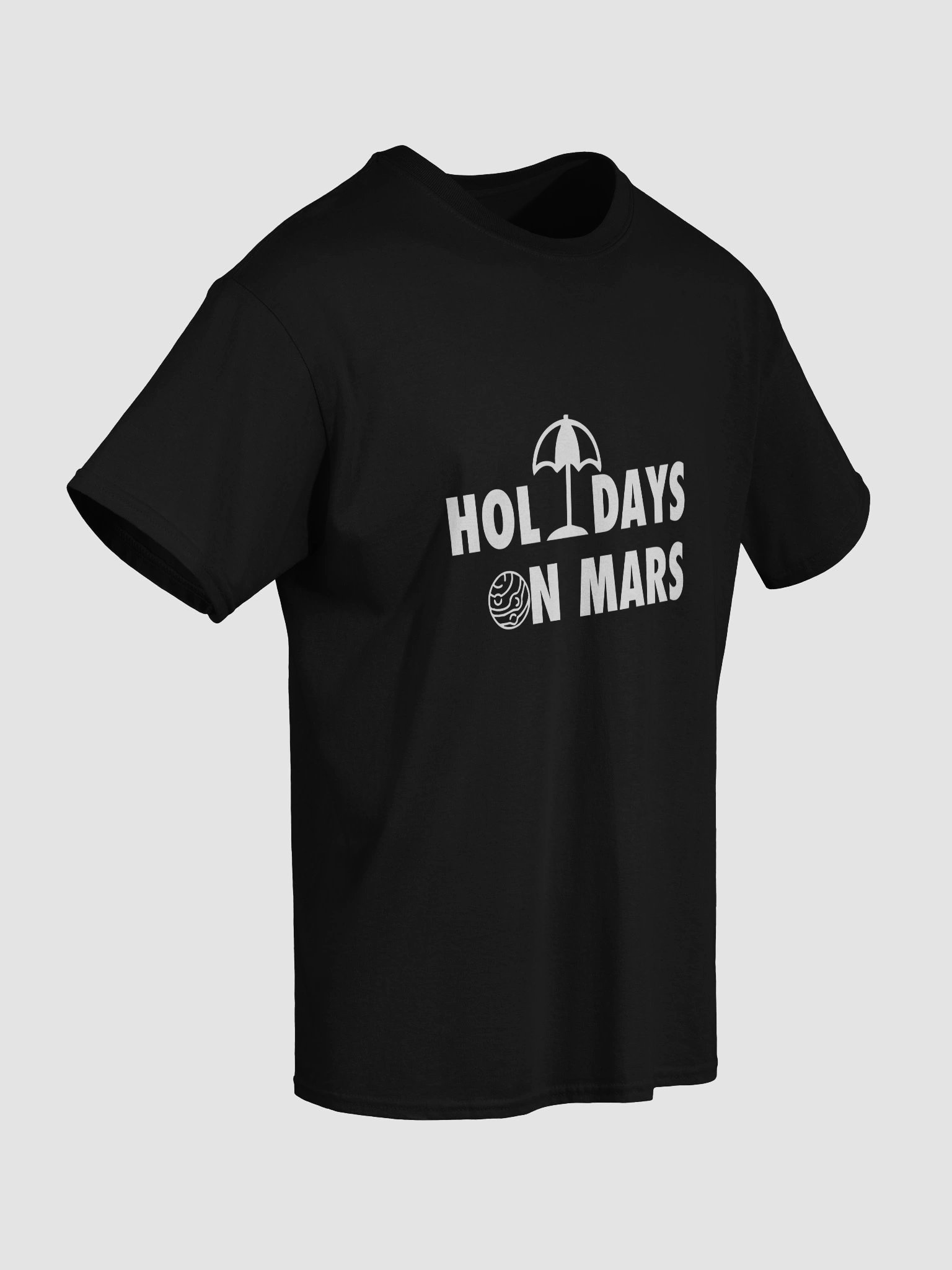 Holidays On Mars | Logo White T-shirt product image (4)