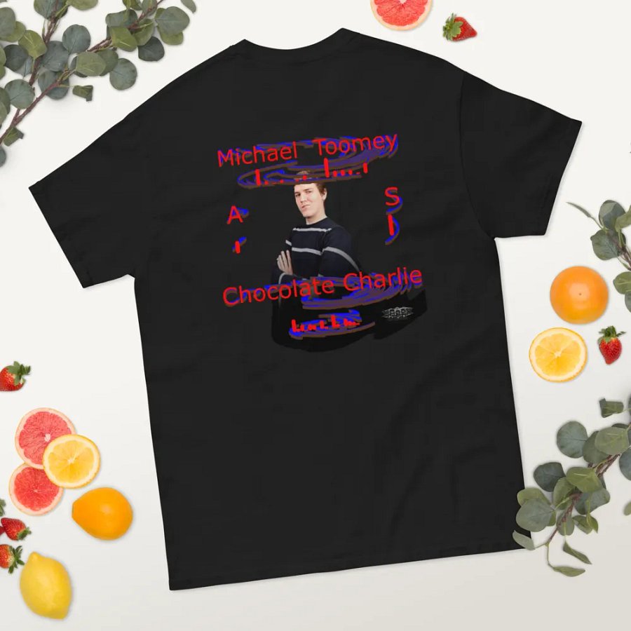 Michael Toomey As Chocolate Charlie 00 - Embroidered - Heavyweight T-Shirt product image (11)