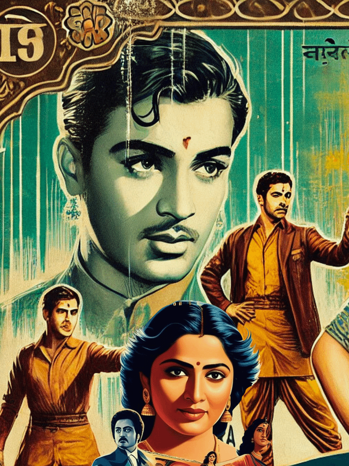 Vintage Bollywood Poster - Rahul product image (1)