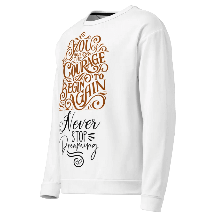 Courageous Beginnings Unisex Sweatshirt product image (3)