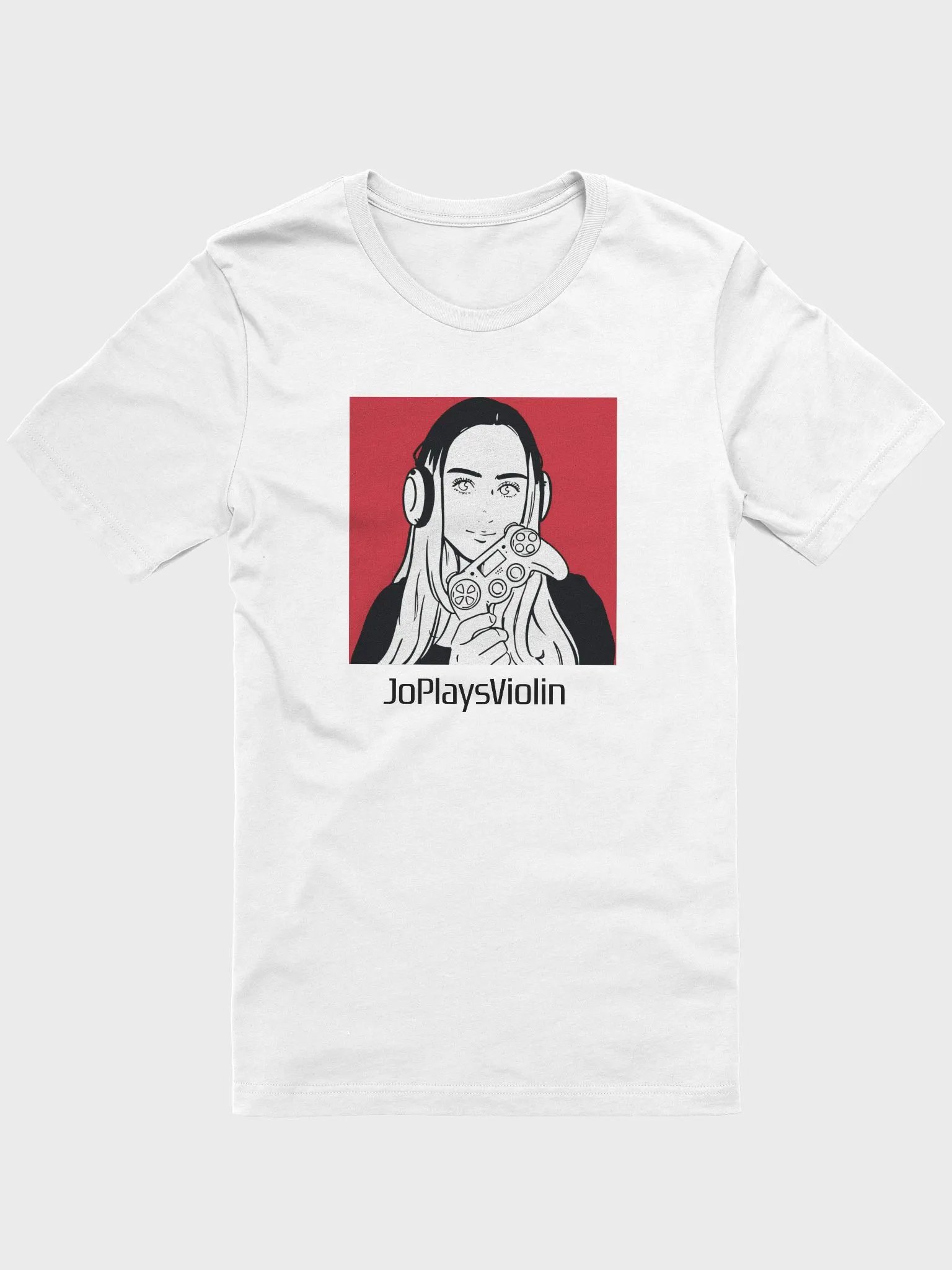 JoPlays Gamer Shirt, Black Font product image (11)