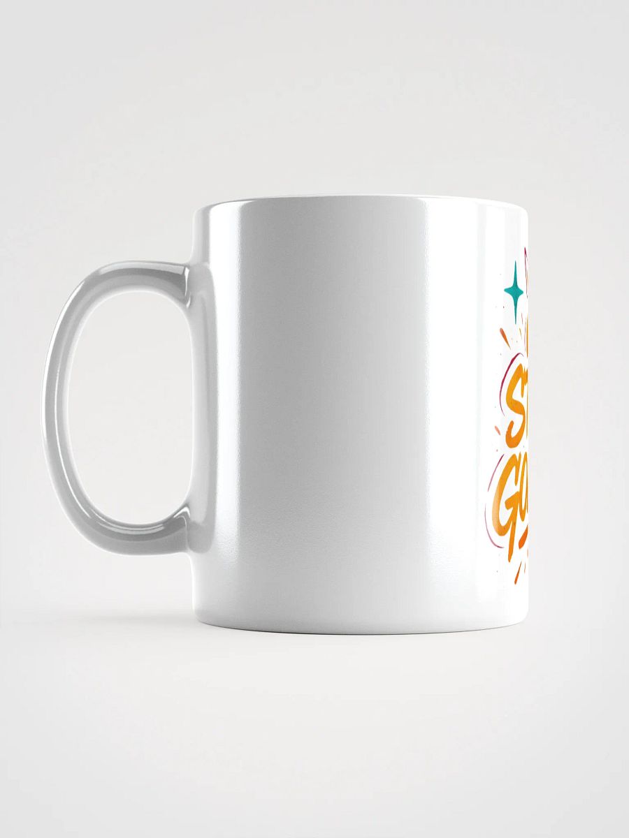 "Stay Golden" Graffiti White Glossy Mug | Rise & Shine Energy product image (6)
