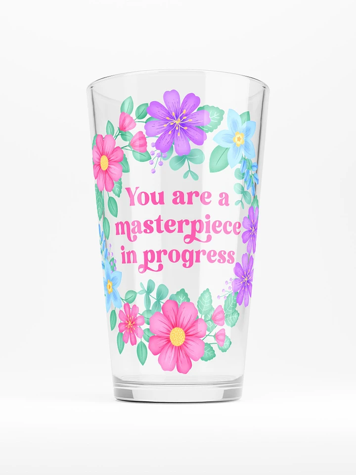 You are a masterpiece in progress - Motivational Tumbler product image (1)