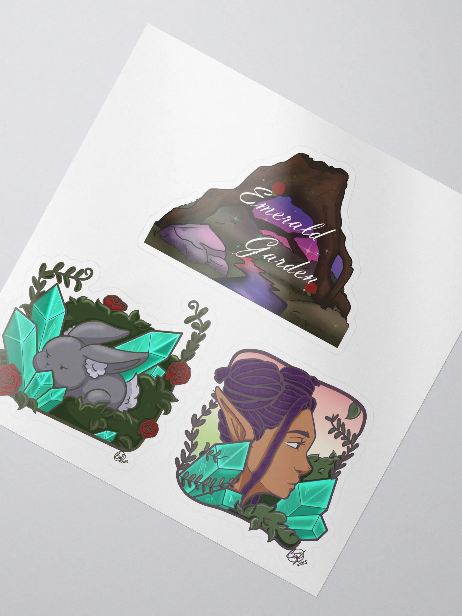 Emerald Garden stickers product image (2)