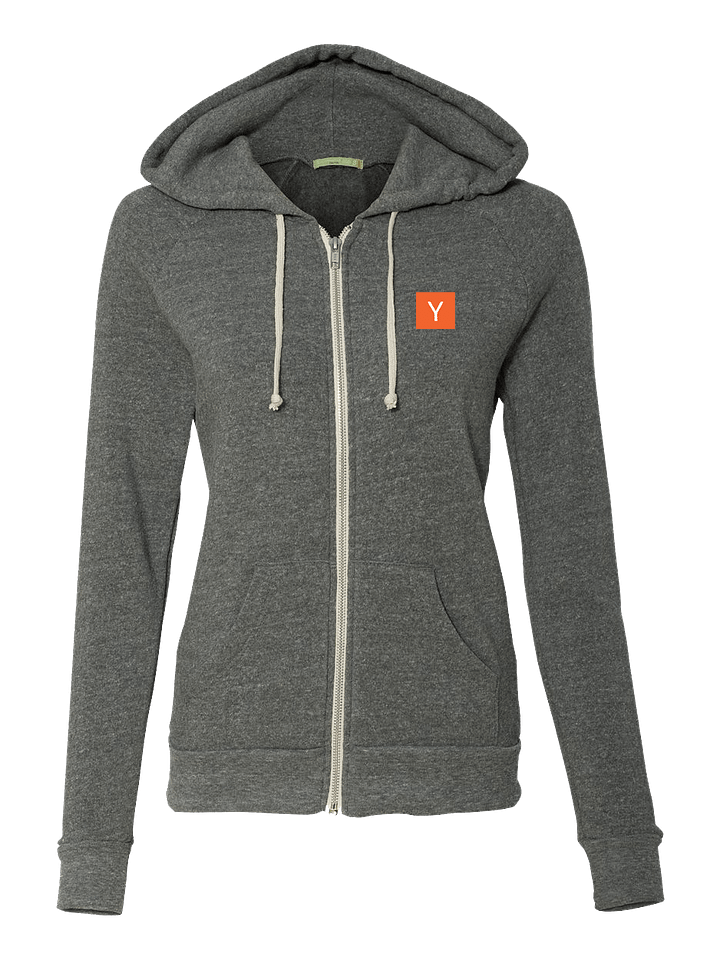 YC Women's Cut Zip Hoodie product image (1)