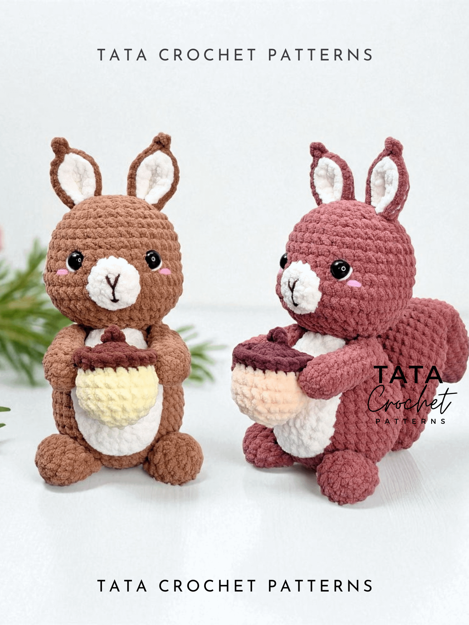 PDF Pattern -♡- Crochet Squirrel Amigurumi Pattern product image (2)