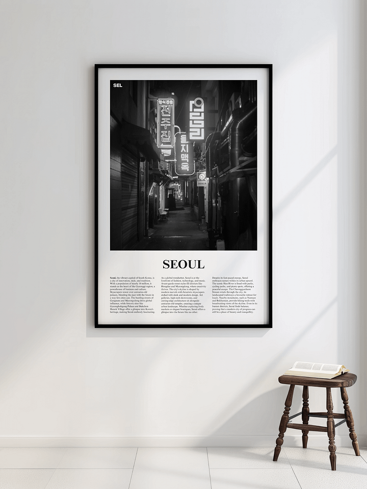 Seoul 04 Newspaper Poster product image (2)
