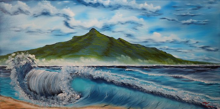 "The Island of Serenity" - Shirt product image (2)