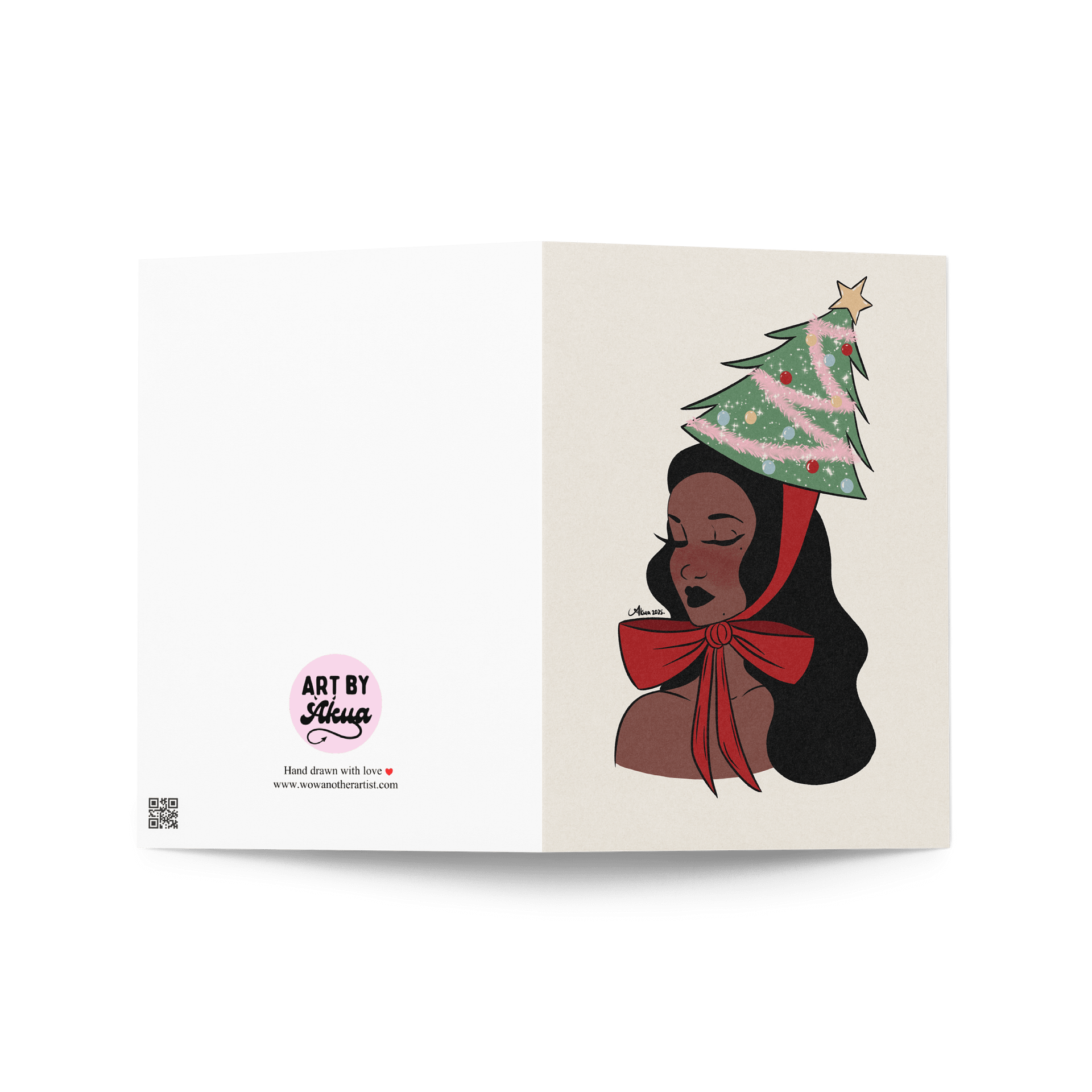 Vintage Christmas Hat - Christmas Card product image (2)