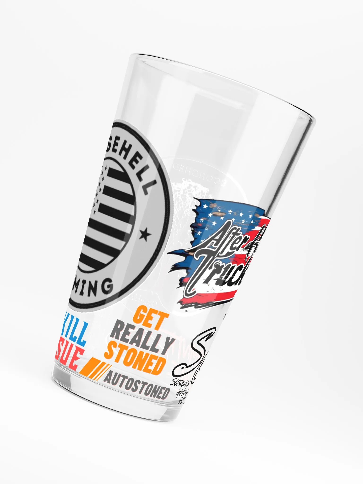 RaiseHellGaming Wild Pint Glass product image (3)
