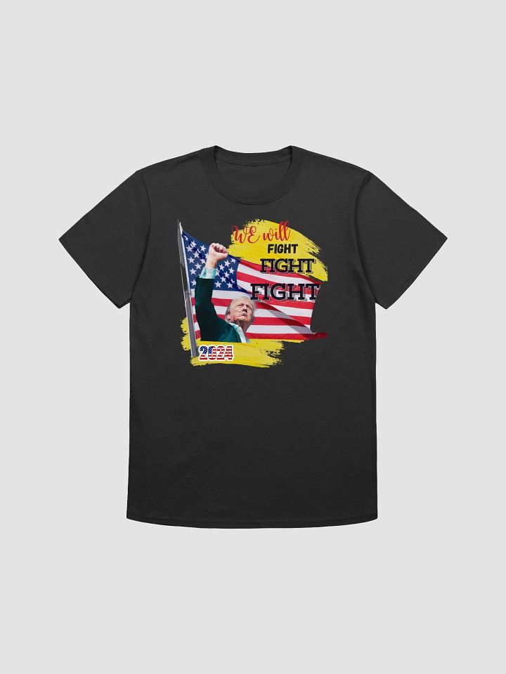 trump shooting tee We will Fight iconic design to wear and keep product image (1)